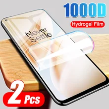 2 шт., мягкая Гидрогелевая пленка для Oneplus 7 Pro 7T 6T 5T, полная защита экрана для Oneplus 8T 8 Lite, защитная пленка, не стекло