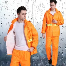 Уличная рабочая одежда для садового работника дорожного управления защитная Светоотражающая одежда унисекс пальто с брюками