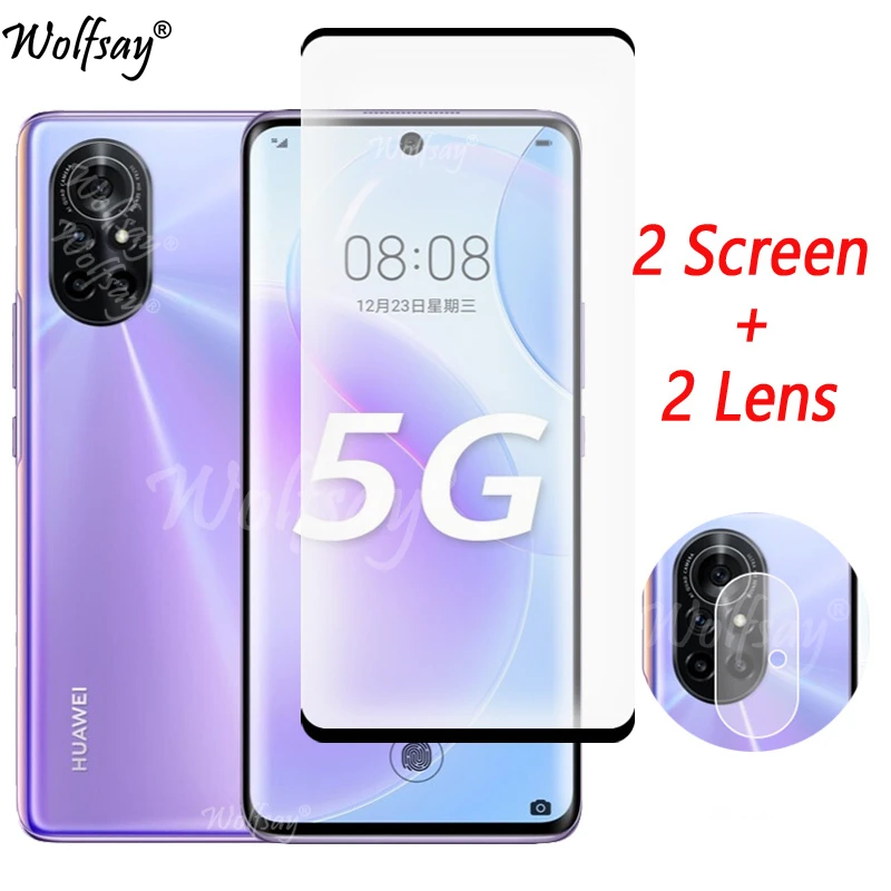 Vetro Temperato A Copertura Totale Per Huawei Nova 8 Proteggi Schermo Huawei Nova 8 8I 9 Pro Y60 Vetro Per Fotocamera Per Huawei Nova 9 Se Vetro