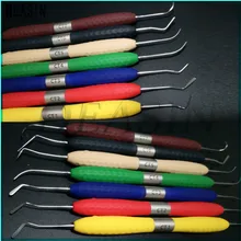 1 шт. высококачественное средство для полировки зубов наполнитель эстетический комплект для пломбирования LM смоляный нож пластиковый комод с силиконовой ручкой