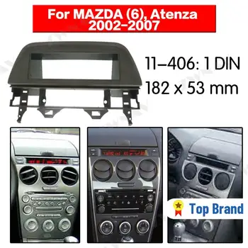 

Car multimedia Player frame For 2002-2007 Mazda 6/ Atenza 1 DIN Audio Panel Mount Installation Dash Frame Adapter car DVD fascia