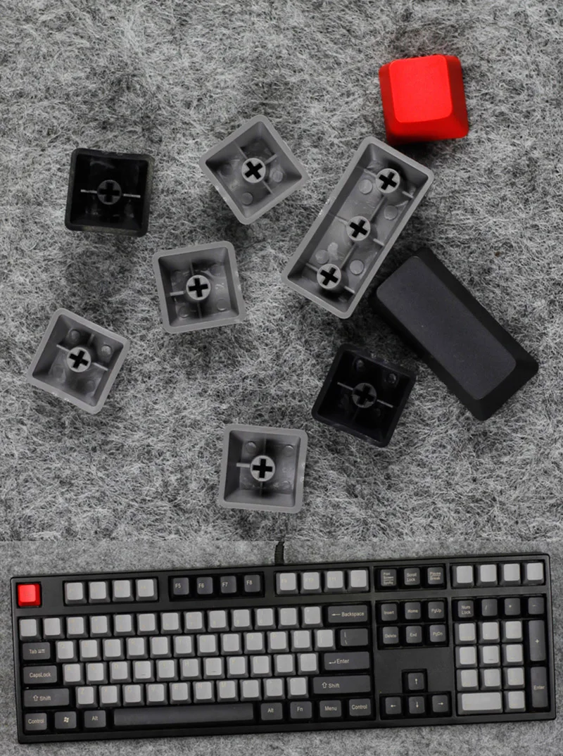 108 клавиш Pbt Dolch Keycap Top/side Printed для механической клавиатуры полный набор Dolch Keycaps ключи Corsair Bfilco Minila