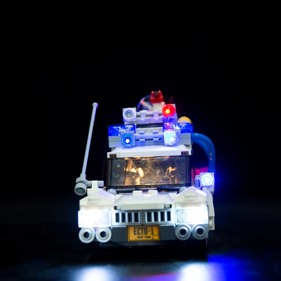 Light Up by L Car Not Included Ghostbusters Ecto-1 Lighting Kit for Lego 21108