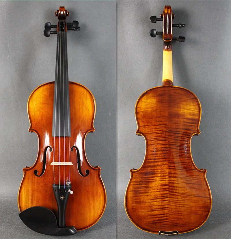 ACTUAL PHOTO Beautiful Hand Crafted Cкрипка 4/4 Violin كمان Ammoon Free Case&ampBow violin accessories 201101-01 | Спорт и