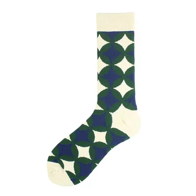 Fashion Cotton Men Socks Breathable All Seasons Socks Comfortable Socks 11