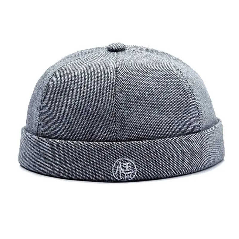 Child-Lightgrey-52CM JNKET модная верхняя одежда с вышивкой для взрослых Тюбетейка шапки-бини шапка в стиле хип-хоп, тыквенная шляпа складная Портативный шляпа без полей капот соломенная шляпа - Цвет: Child-Lightgrey-52CM