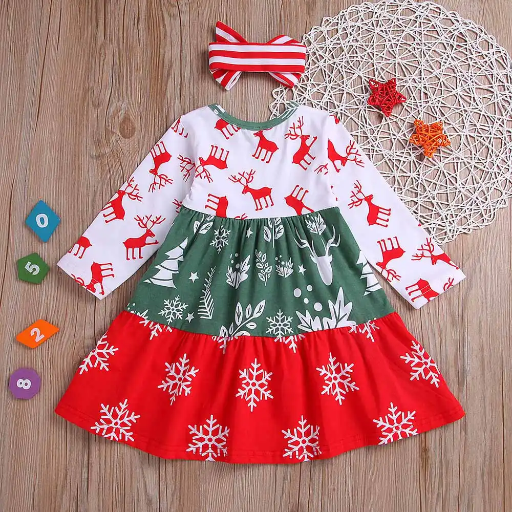 girls first christmas outfit