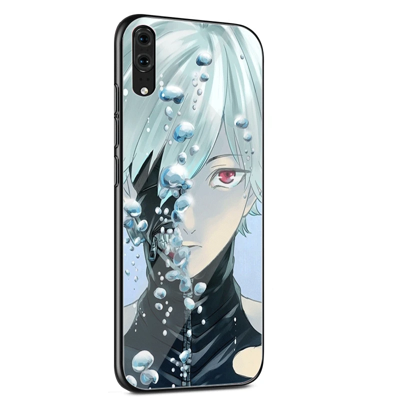 G6 Чехол для huawei P30 P20 P Smart P10 Y6 7A Y9 Honor 8X9 10 mate 20 Pro Lite с черно-белым рисунком аниме, Токио, вампиры - Цвет: G6