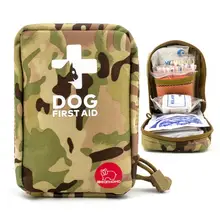Military Dog Emergency Rescue Tactical Medical Bag Set First Aid Bag Medicine Organizer Mini Pet First Aid Kit survival kit