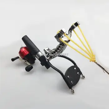 

Powerful Hunting Fishing Slingshot Shooting Catapult Bow Arrow Sling Shot Catapult Crossbow Bolt Fishing Reel Shooting Fish