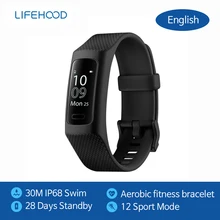 Lifesense Band 3 Sports podomètre de course multi-fonction 28 jours Bluetooth fréquence cardiaque électronique sommeil montre intelligente sport