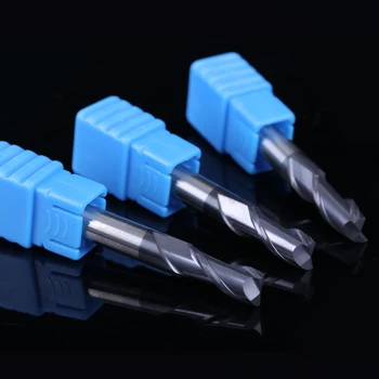 

ZGT Metal Cutter Cnc Milling Cutter HRC50 2 Flute 5mm 6mm 8mm Alloy Carbide Milling Tools Tungsten Steel Milling Cutter End Mil