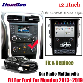 

Car Android Multimedia Radio Tesla Vertical Screen For Ford Mondeo 2013 2014 2015 2016 2017 2018 2019 Car GPS Navigation System