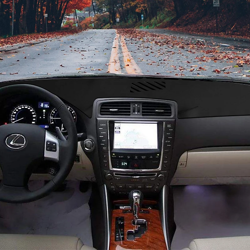 Кожаный коврик для приборной панели Lexus IS250 IS350 2006 2007 2008 2009 2010 2011 1 шт. аксессуары