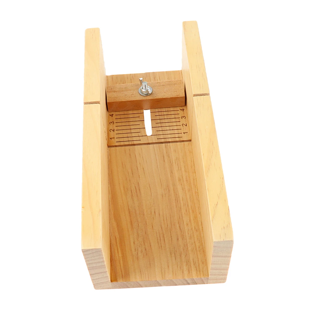 Pine Wood Loaf Soap Cutter Molds Handcrafts Soap Beveler Slicer DIY Tool