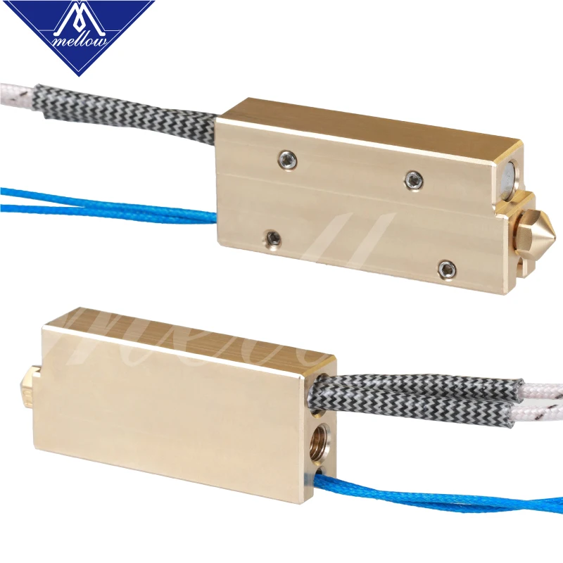 Bloco de Calor Bico + Atc Termistor para Impressora Aquecedor Super Vulcão Semitec 104gt-2 3d v6 Hotend Mellow12v - 24v 80w - Imagem 4