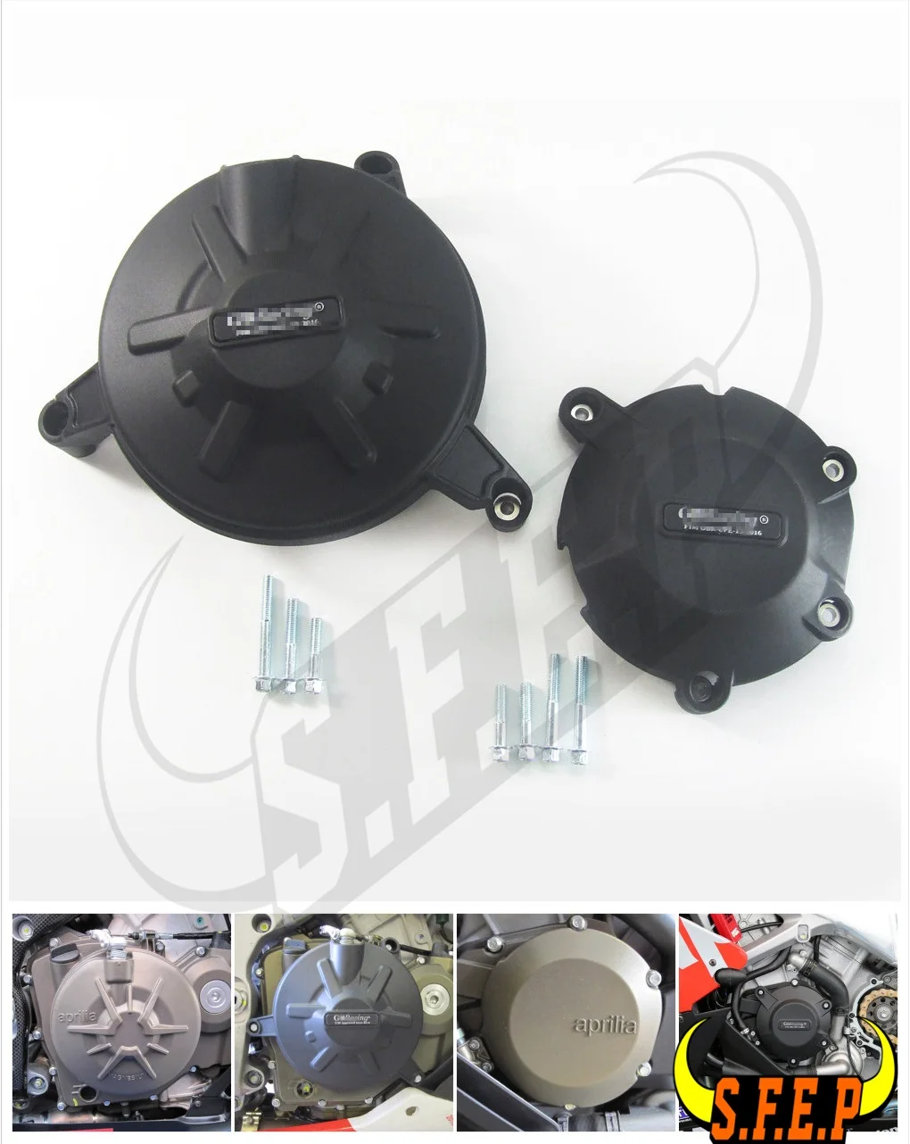 Чехол для мотоциклетного двигателя защитный чехол GB Racing Aprilia RSV4 2010-2020 и RR 2015 2016 2017