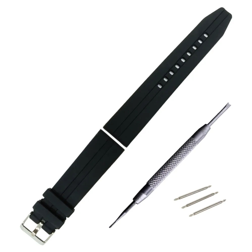 22mm Rubber Watch Band For CK Calvin Klein Zulu Fabric Strap Wrist Belt Bracelet Watch Band