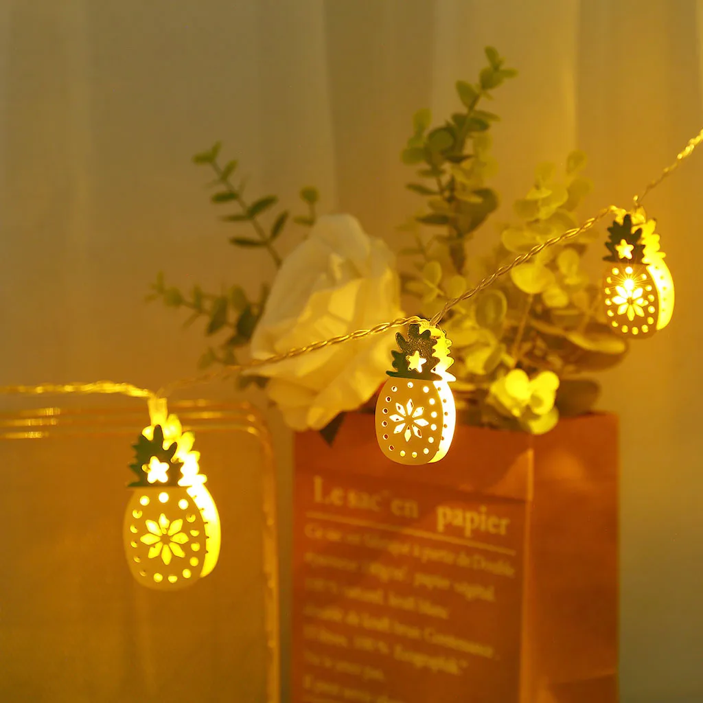 Гирляндовый светильник 10LED, Рождественский/свадебный/вечерние, декоративный светильник s, абажур для спальни, Рождественский декоративный светильник в виде кленового листа, гирлянда# C