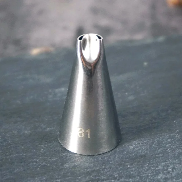 #79 80 81 Small Size Chrysanthemum Cake Tips Decorating  Cupcake Decorating Tools Stainless Steel Piping Nozzles Pastry Tools 5