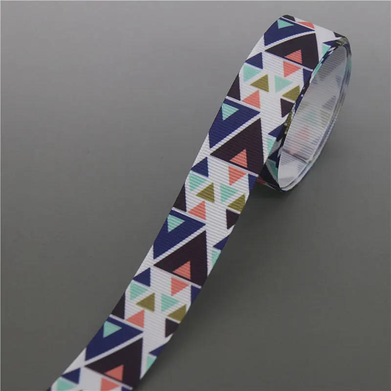 10308 DHK 50 ярдов ацтекский, племенной напечатан Grosgrain ленты ленточный аксессуар Hairbow Головные уборы украшения «сделай сам» оптом OEM S1149 - Цвет: 10308