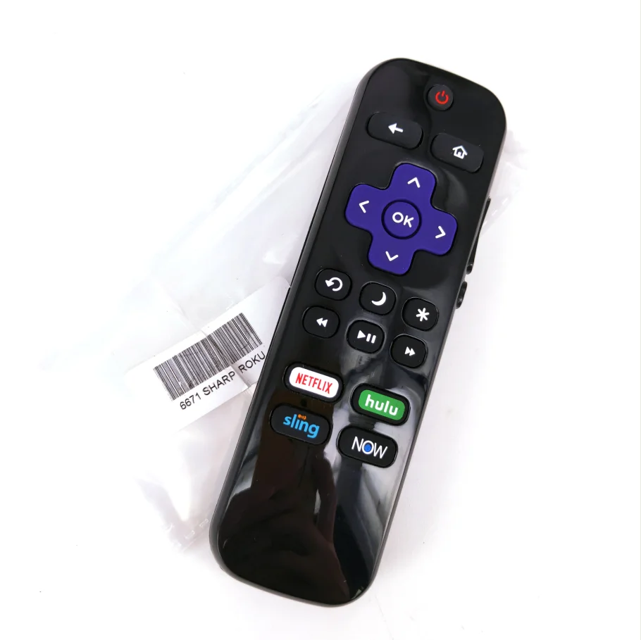 LC-RCRUDUS-20 Новая замена для HITACHI SHARP TCL Roku ТВ пульт дистанционного управления JRC280 LC-RCRUDUS-20 LC-RCRCS-19 101018E0001 Fernbedineung - Цвет: LC-RCRUDUS-20