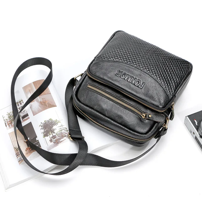 

Princess Street MEN'S Real-leather Bag 2017 New Style First Layer Cowhide Leather Single-shoulder Bag Shoulder Bag Men's Bag
