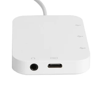 

Expander For Laptop Computer Type C Audio Output Universal USB C High Speed Portable 5 In 1 Adapter Data Transmission USB Hub