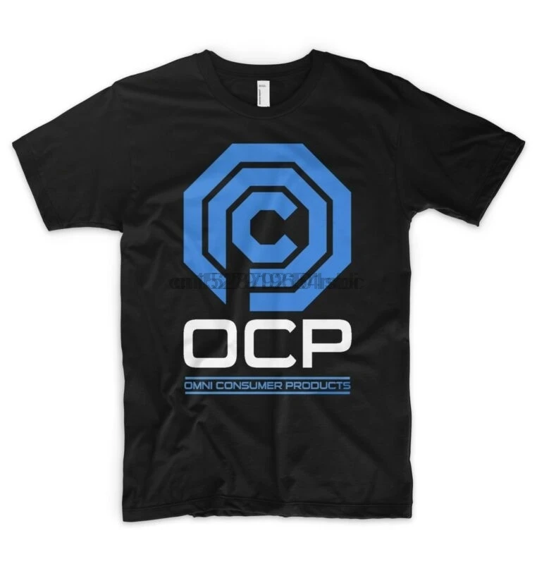 OCP Omni Consumer Products футболка Robocop Police Movie Detroit Alex Murphy | Мужская одежда