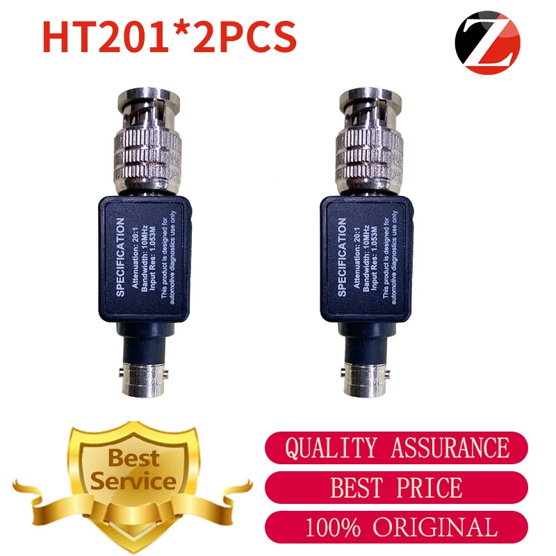 

Attenuator for hantek 1008C Oscilloscope HT201 20:1 Passive Attenuator 300V Max For Pico Signal passive Attenuator