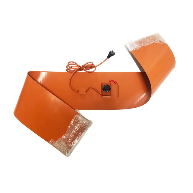 220 V 200L/55 Gallonos Szilikon Sáv Dobfűtés Takaróolaj -Tartály Fűtés Gomb Hőmérséklet -Szabályozóval - Image 4