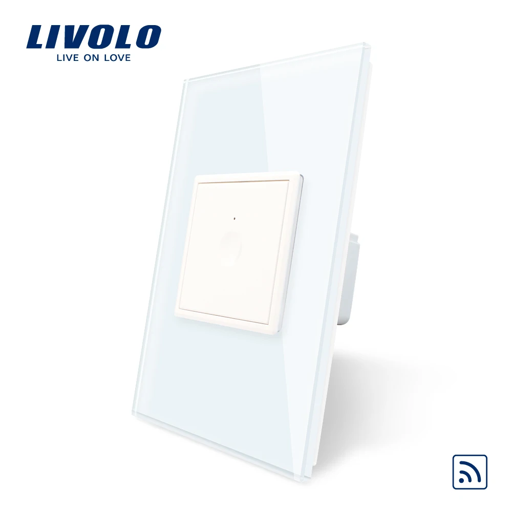 

Livolo US/AU Standard New SeriesWall Touch Switch,1Gang 1Way Remote Touch, AC 110-250 ,7colors options,plastic key,without logo