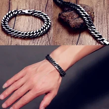 Панк мода, стиль, металл браслет tide мальчик властная личность из нержавеющей стали в стиле ретро серый браслет