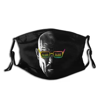 

Reusable Face Mask With Replaceable Filters DJ Breaking Bad Retro Stylish Anti Bacterial Haze Protection Mask