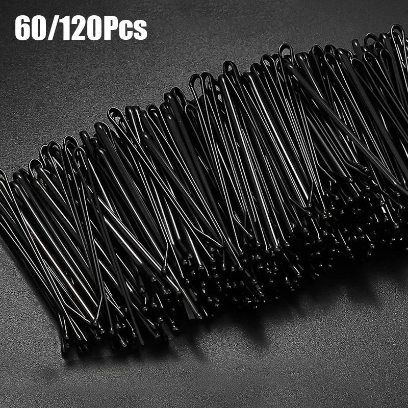 cute headbands for women 120cs/Set Black Hairpins for Women Hair Clip Lady Bobby Pins Invisible Curly Wave Hairgrip Barrette Hair Clips Accessories large hair clip