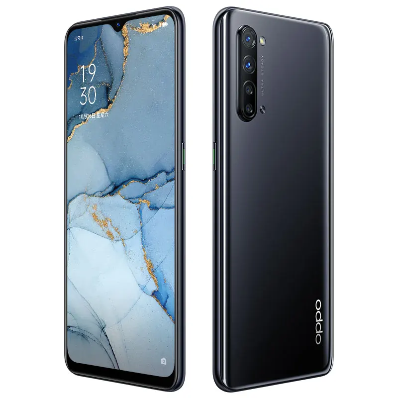 Смартфон Oppo Reno 3 телефон Android 9 0 AMOLED 6 4x128 12 Гб ОЗУ ПЗУ Мп + МП|Смартфоны| |