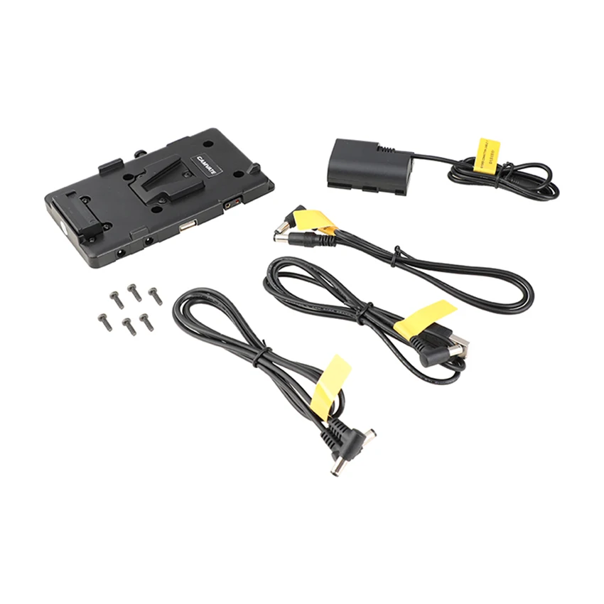 

CAMVATE Power Splitter Adapter With Quick Release Female V Lock Mount C2334
