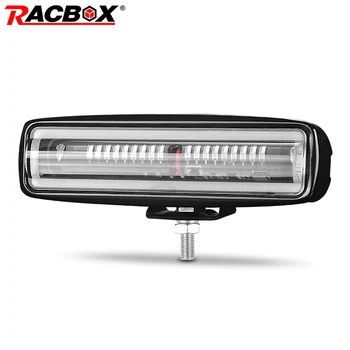 

Racbox Forklift Safety Light Blue Red LED Work Lamp Security Indicator Light for Warehouse Mine Pedestrian Linear Warning lamp