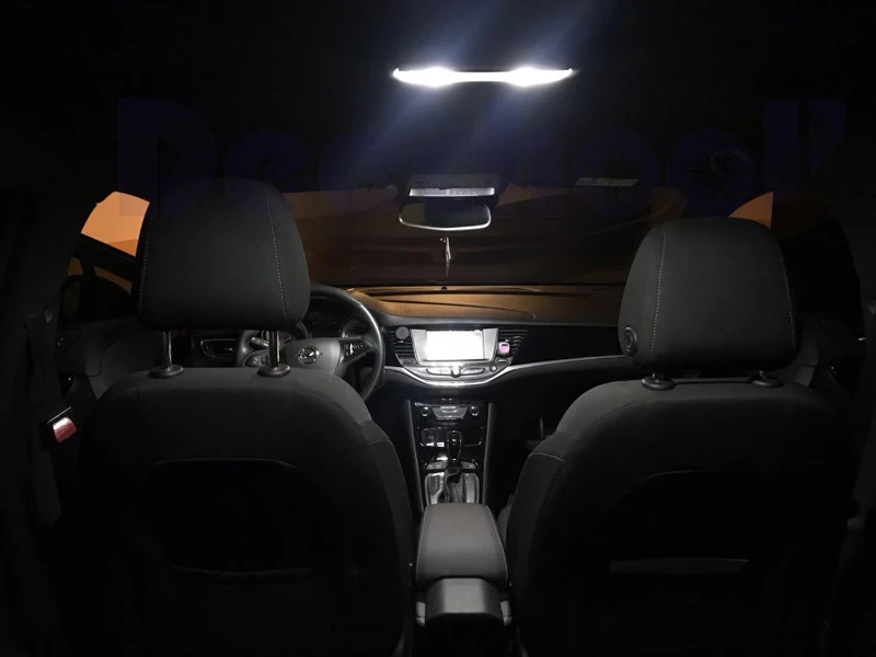 Светодиодный светильник без ошибок для Opel Astra H J, Canbus внутренняя карта, купольный светильник для Opel Astra H J K(2004