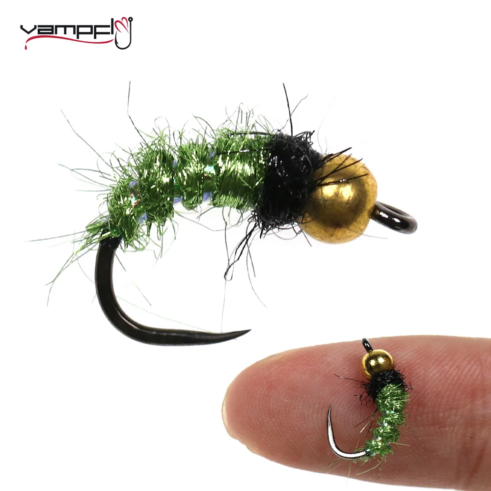 Vampfly126PCSBrassBeadHeadScudCezchNymphsCaddisWetFly