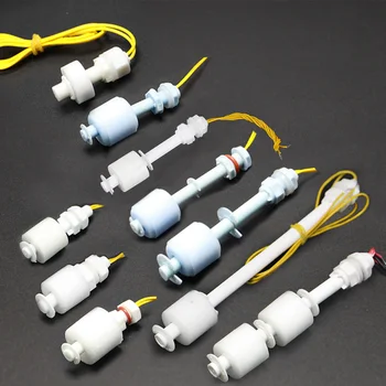 

10Pieces Float Switch 25 - 125mm Mini Type Poly Propy Water Level Liquid Sensor Normal Open Close 100V 220V (Customized Type)