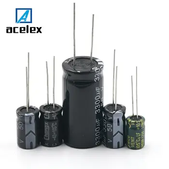 

47UF 450V 5PCS Aluminum Electrolytic Capacitor 16*25MM