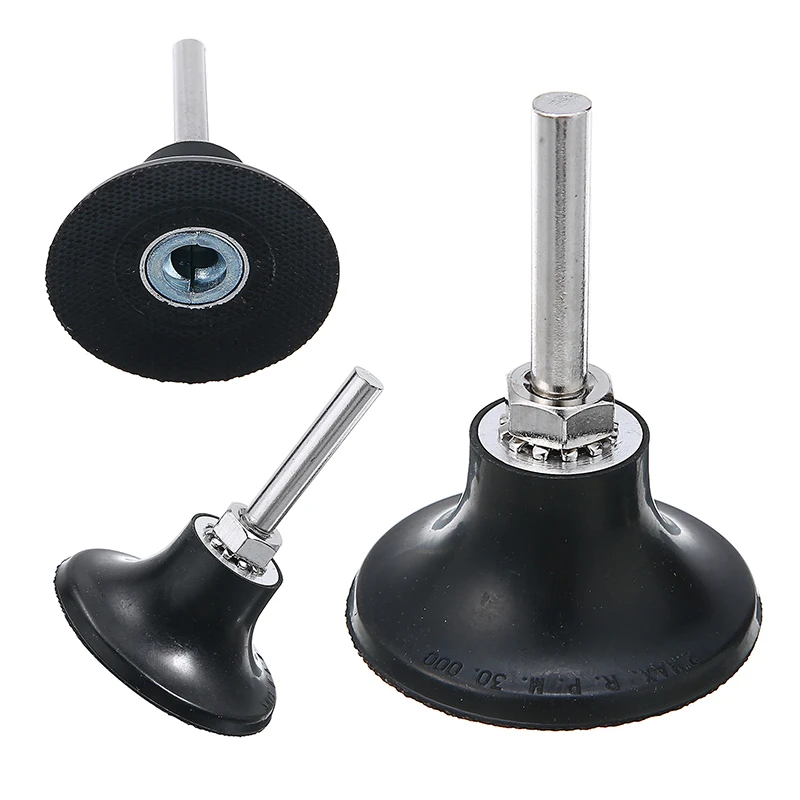 2inch Backing Pad 1/4" 6mm Shank M6 Screw Hole Mayitr Lock Rotary