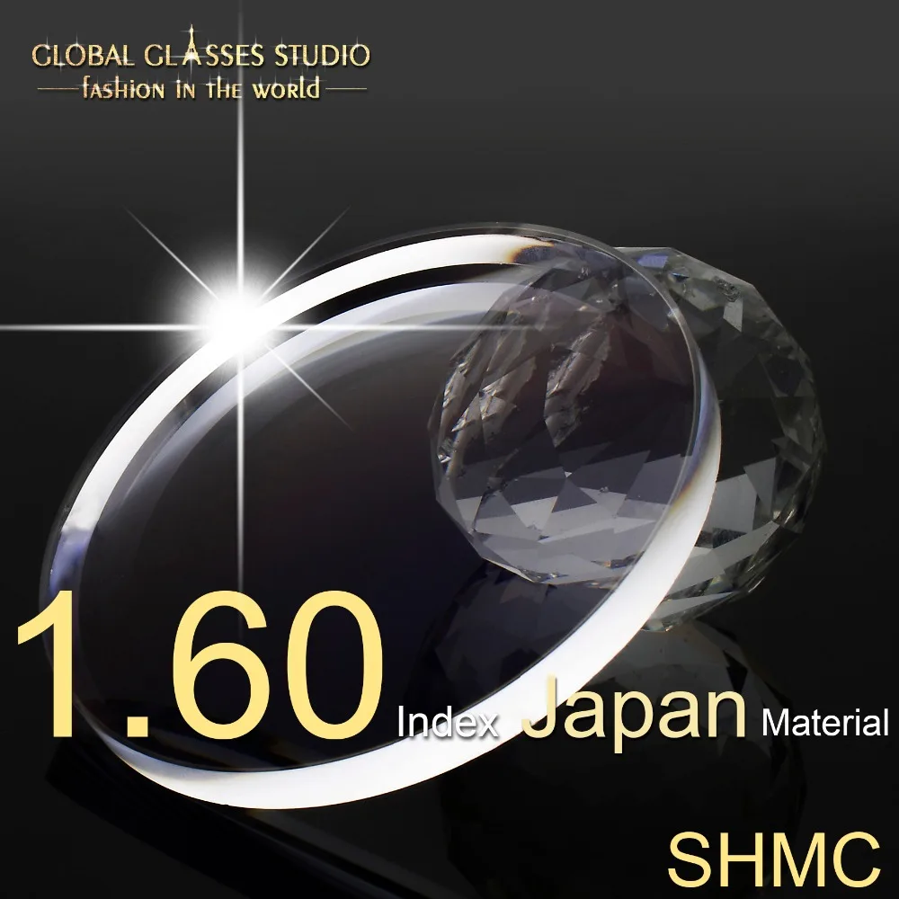 1.60 Index Prescription Lenses Optical Lens SHMC UV Protection Scratch-resistant Japan Water-proof Material | Аксессуары для