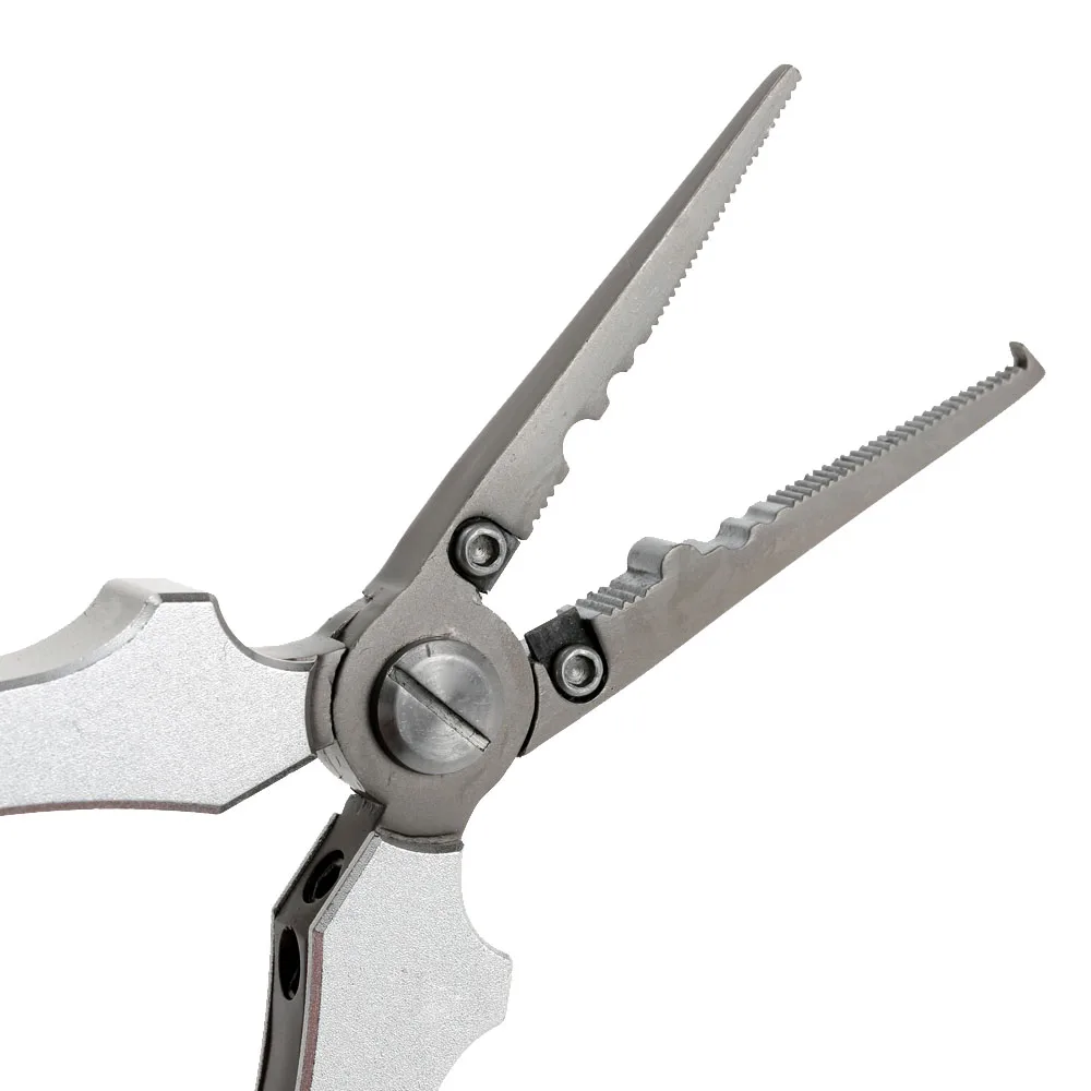 

15.5cm Fishing Pliers Scissors Stainless Steel Fish Hook Remover Fishing Line Cutter with Bag Fishing Tackle Tools