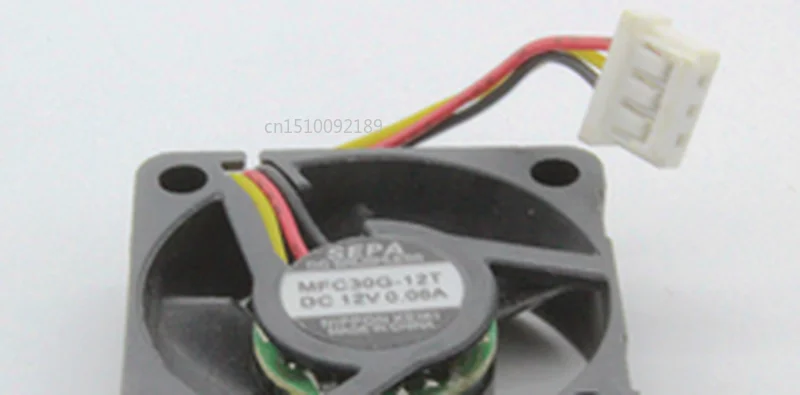 MFC30G-12T 3010 12V 0.06A 3 см малошумный вентилятор охлаждения