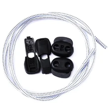 1 пара эластичных шнурки для кроссовок шнурки высокого качества фиксирующий башмак шнурки случайный