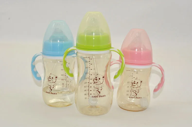 180 мл для ухода за младенцем, соска BottleBaby штаны на подгузник для младенцев без добавления бисфенола А широкий Калибр молочная бутылочка для кормления с противоскользящей ручкой для кормления