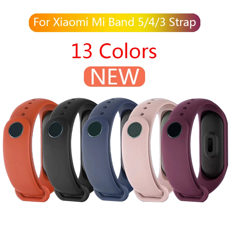 Ремешок для Xiaomi Mi Band 6 5 4 сменный ремешок браслета Band6 Miband | Электроника