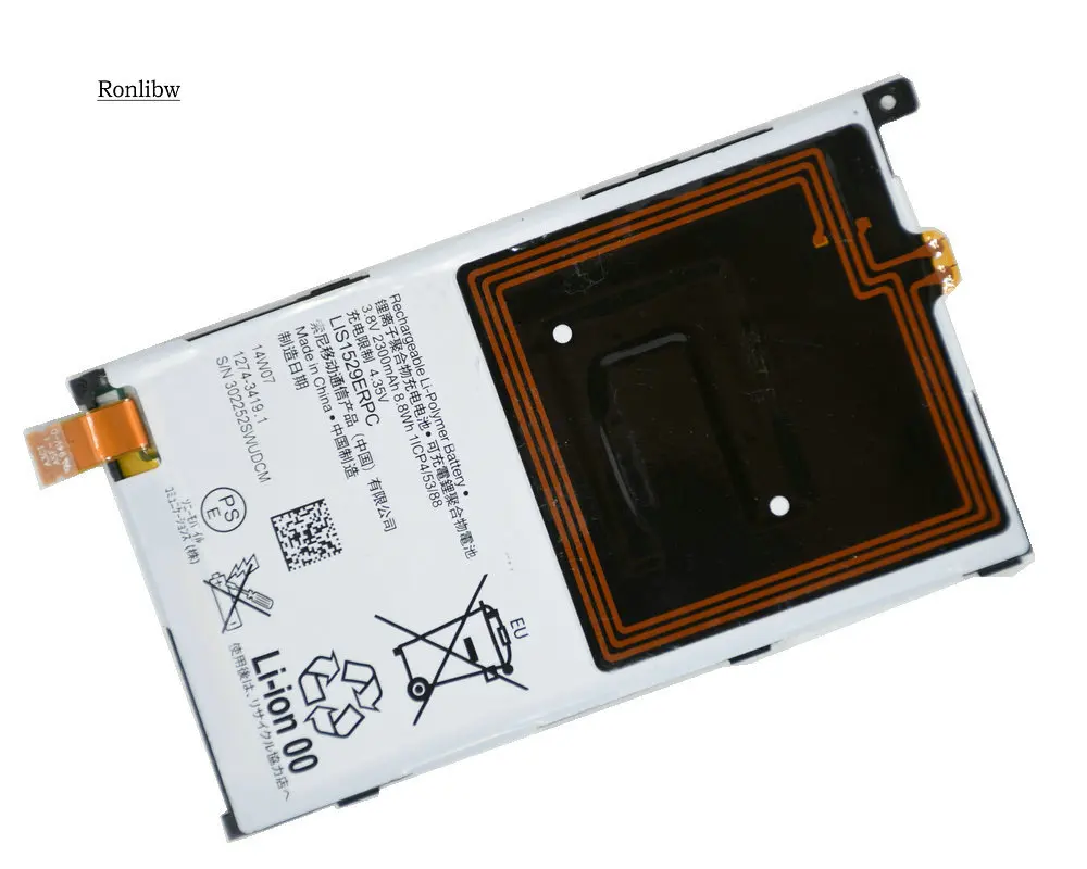 Замена батареи Ronlibw 2300mAh LIS1529ERPC для Sony Xperia Z1 mini Compact D5503 M51W с NFC | Мобильные телефоны и